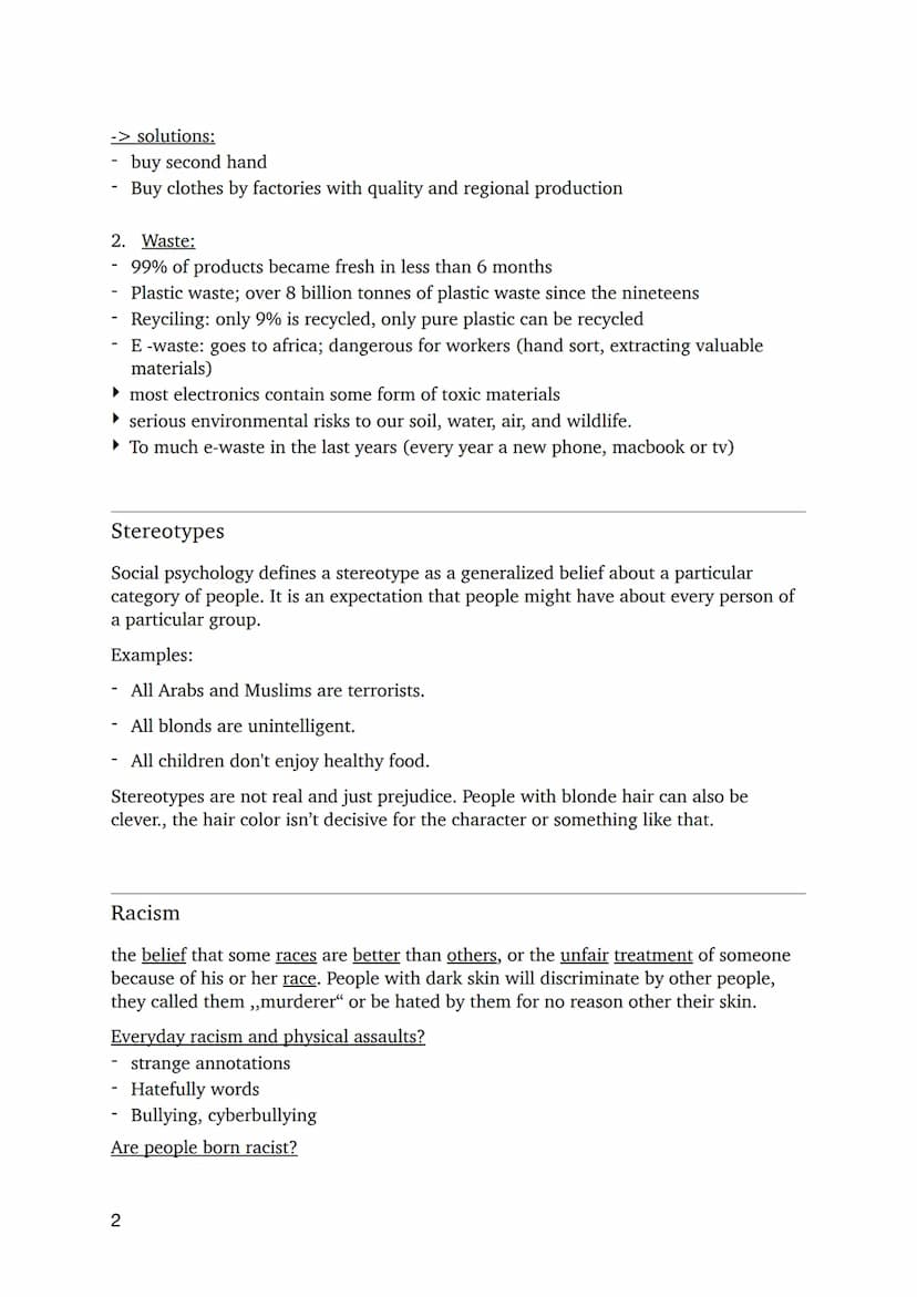 Englisch Klausur 1
Individual and Society
Generel:
What is an individual?
▸ The individual is a person, who lives in a society
What is a soc