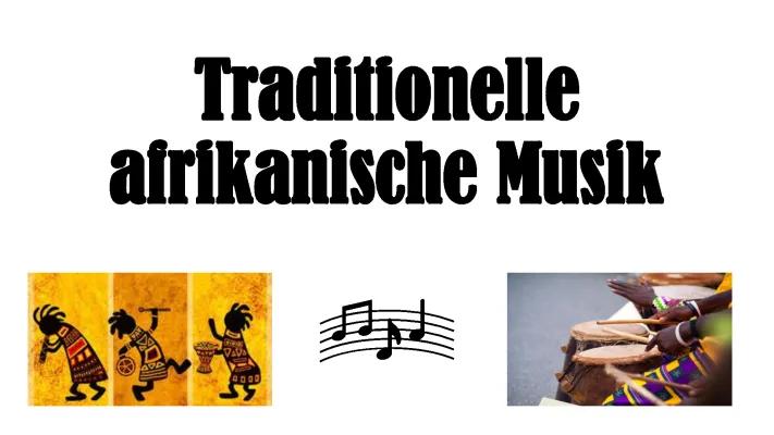 Know traditionelle afrikanische Musik thumbnail