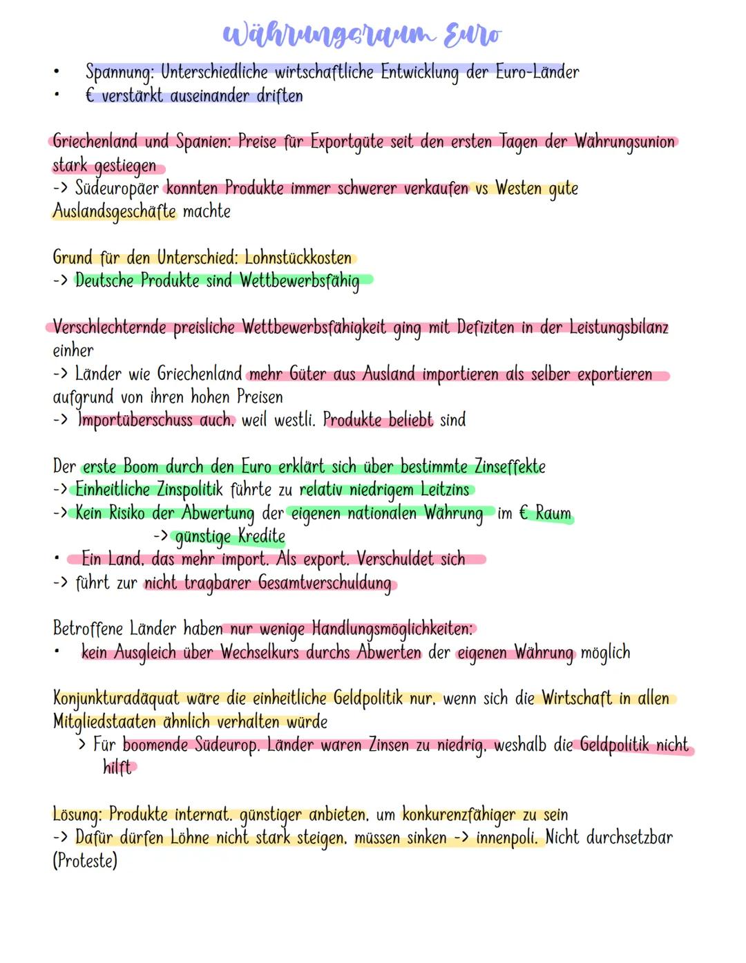 ·
Ökonomische Globalisierung
entsteht auf d. Basis globaler Produktions- und Lieferketten sowie globaler Güter-. Arbeits-
und Finanzmärkten
