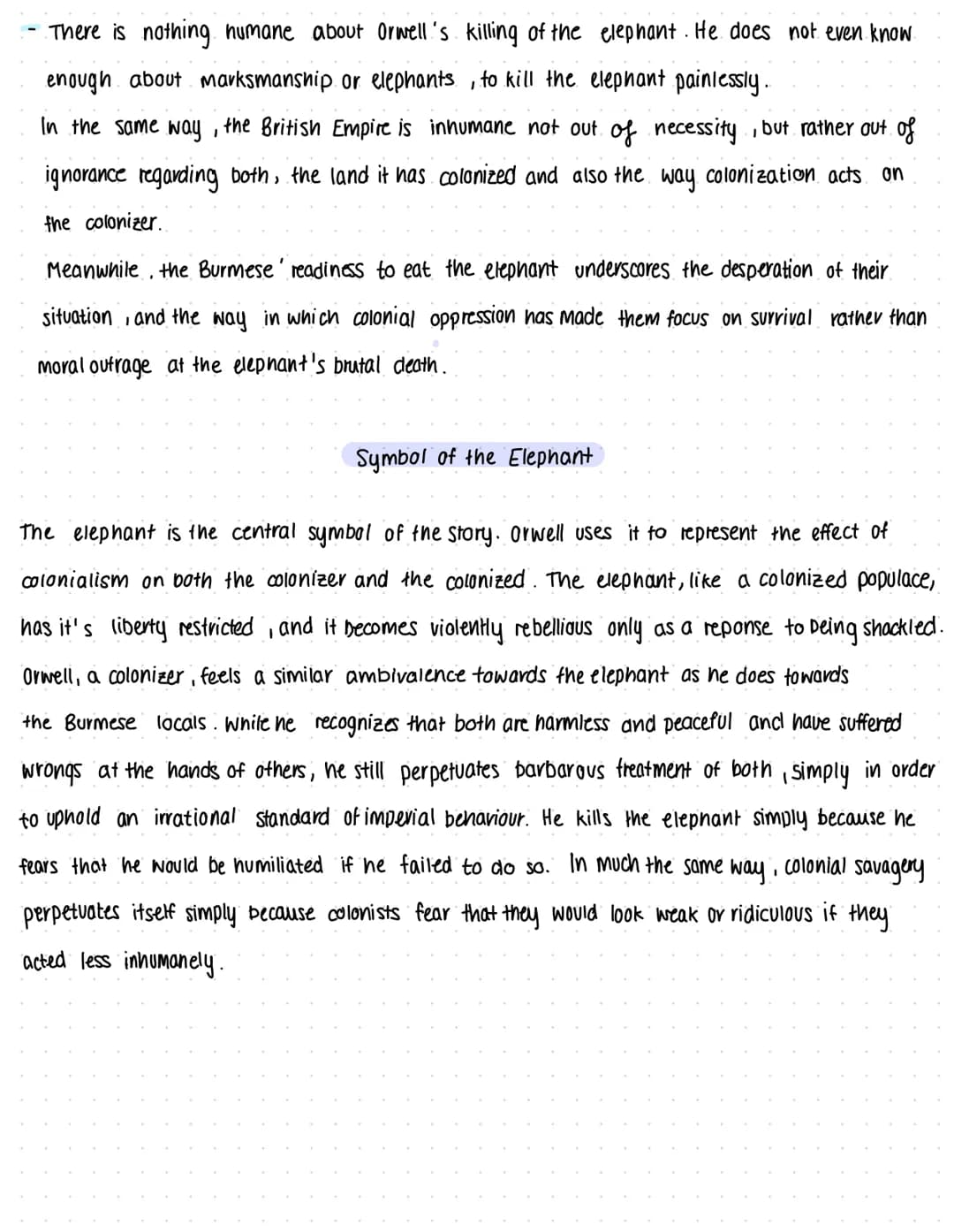 Quote's and Explanation :
1 →
2
3 →
4
5
-
6-
SHOPTING AN ELERUANT
Sheeting
The futility of the white man's dominion in the East
=>Colonialis