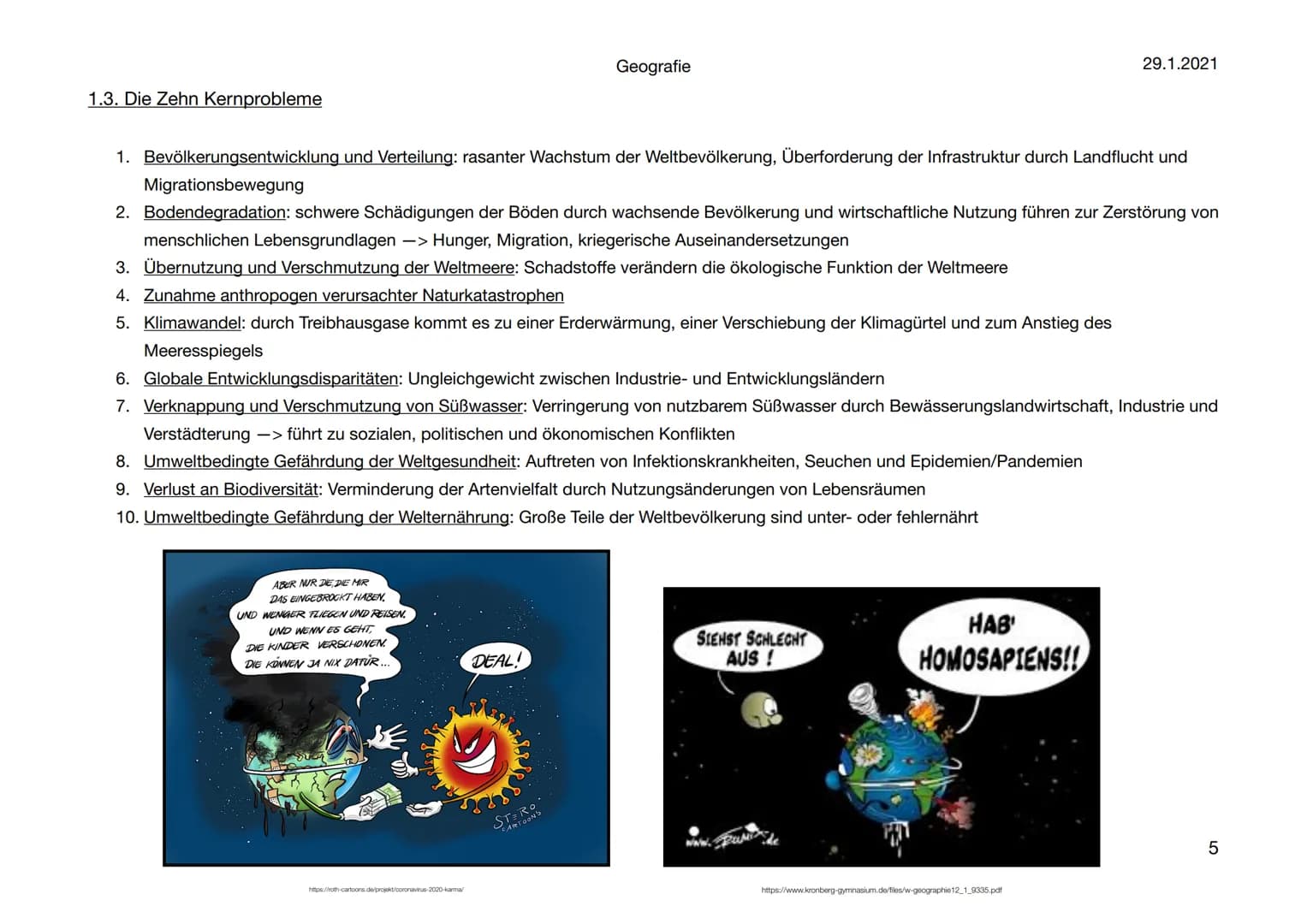 Geografie
Syndromkonzepte
https://www.pik-potsdam.de/en/output/publications/pikreports/.files/pr71.pdf
29.1.2021
1 Syndromkonzepte
Inhaltsve