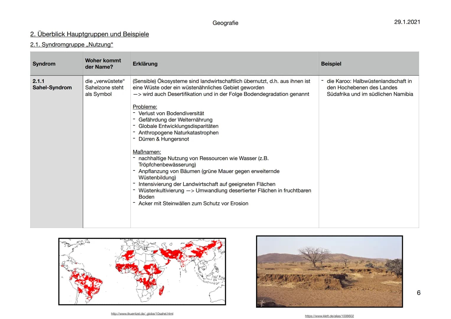 Geografie
Syndromkonzepte
https://www.pik-potsdam.de/en/output/publications/pikreports/.files/pr71.pdf
29.1.2021
1 Syndromkonzepte
Inhaltsve