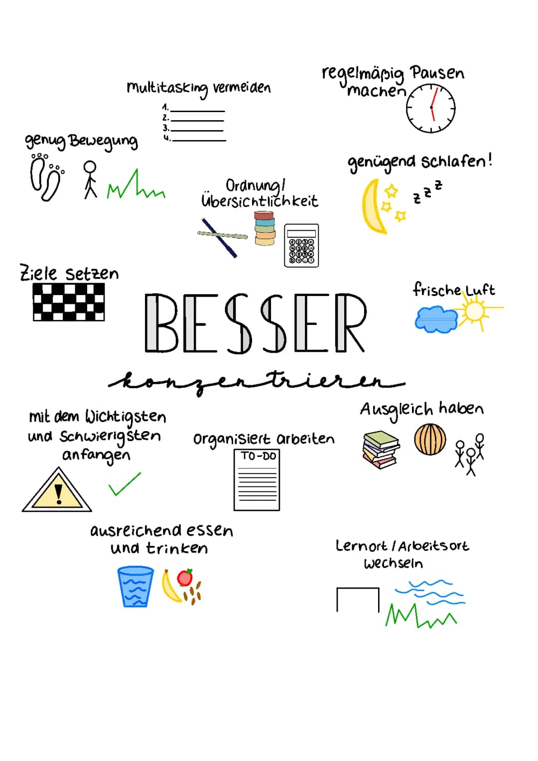 Besser konzentrieren 