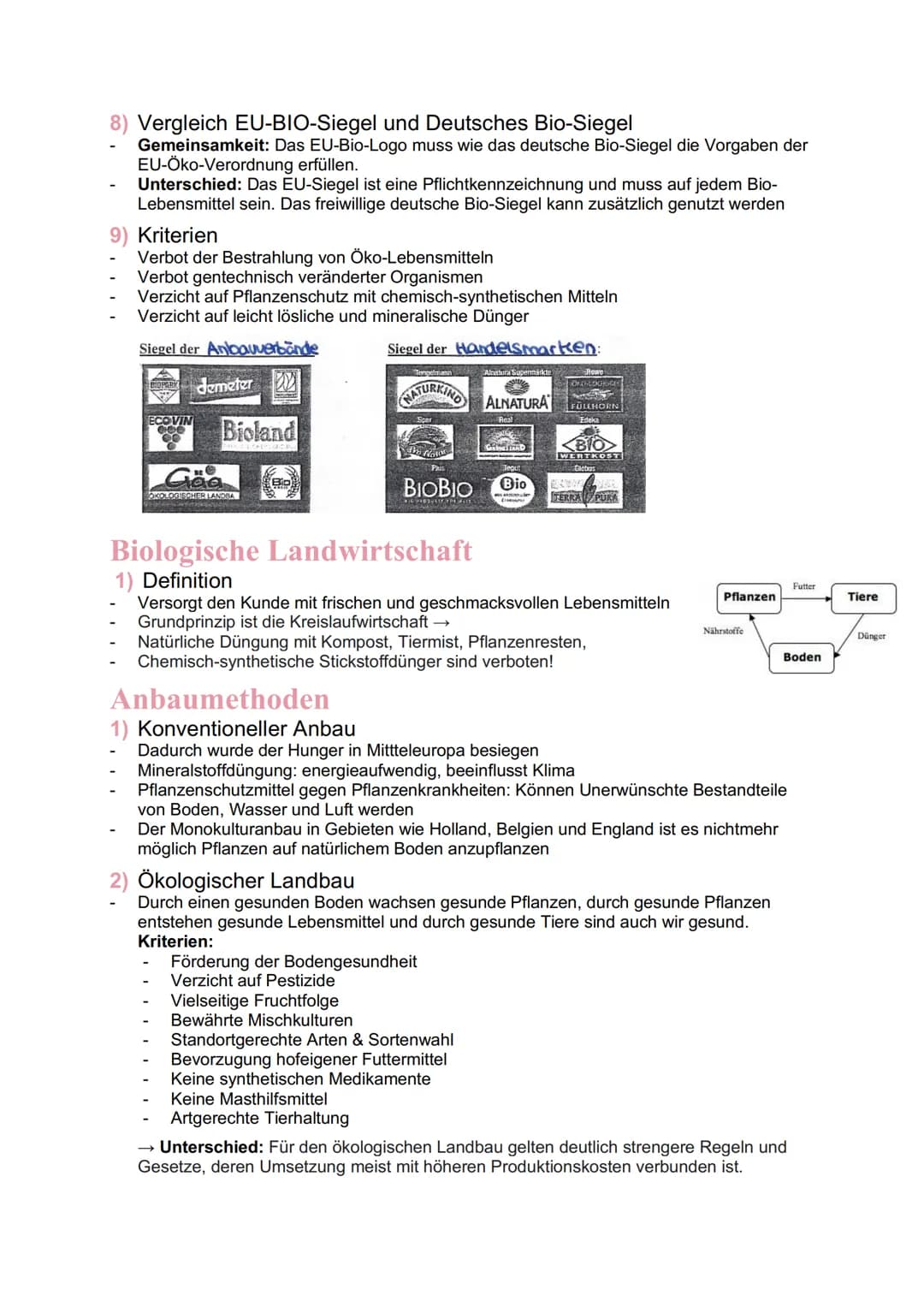 --- OCR Start ---
AES - Realschulprüfung
Gentechnik
1) Definitionen
Biotechnologie: Wissenschaft welche sich mit der Nutzung von Enzymen, Ze