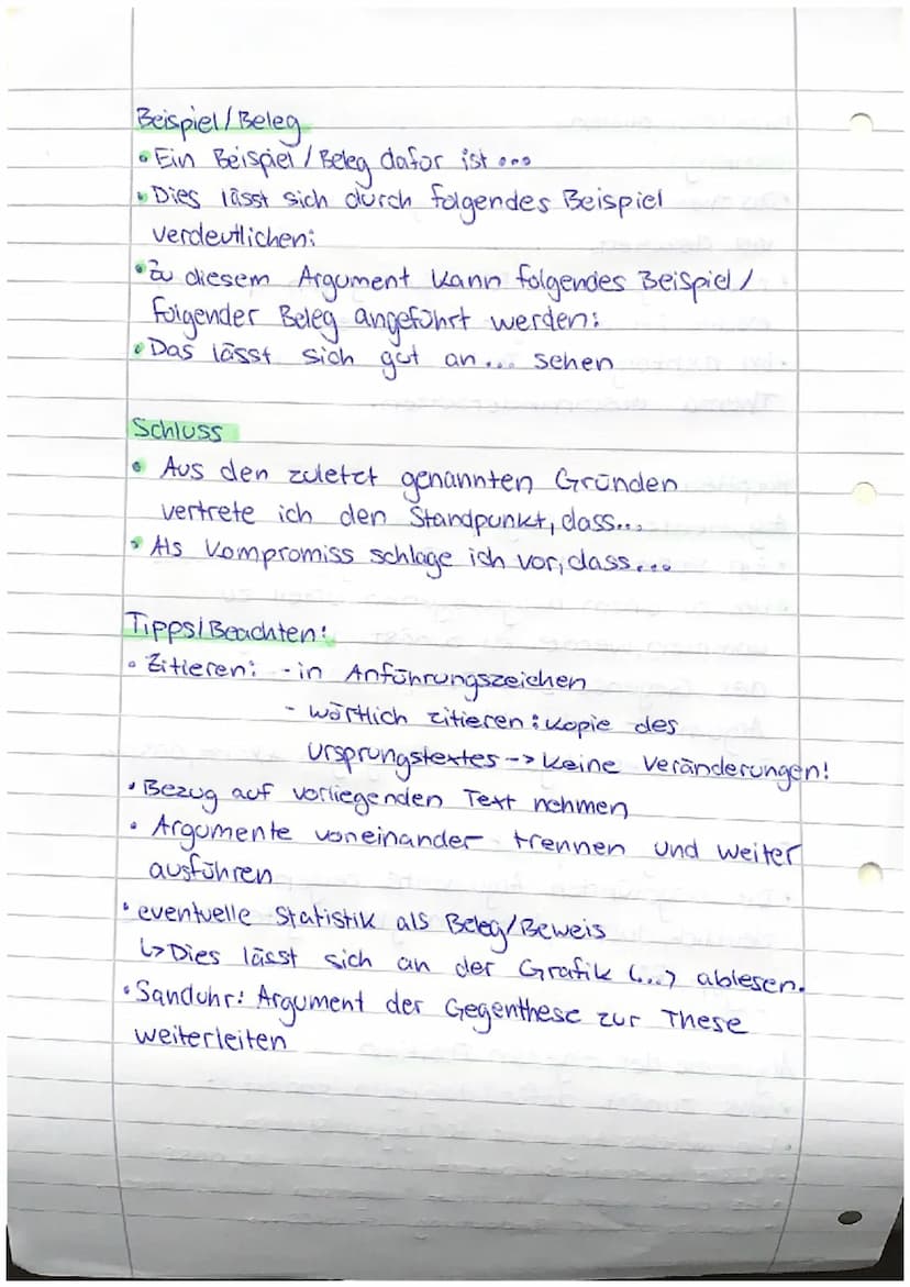 Pro kontra Erörterung
Vorbereitung
1. Text lesen und Frage
lesen
• Position bestimmen.
> Pro oder kontra?
2. Pro und Kontra Argomente in ein