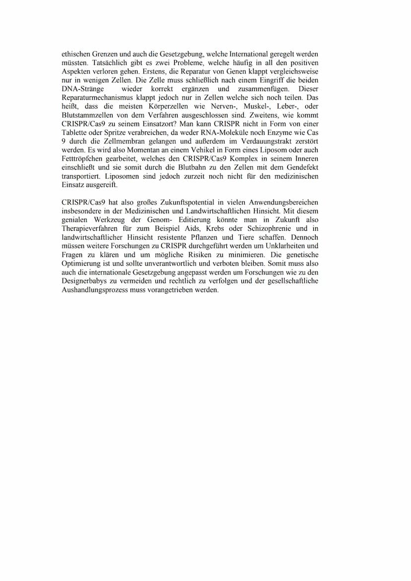 Ich stelle euch heute die revolutionäre Methode der Genom-Editierung CRISPR/Cas9
vor. Am Ende dieses Vortrages werdet ihr ungefähr wissen wi