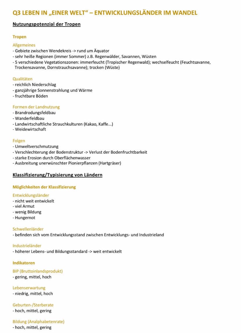 DIE PERFEKTE ERDKUNDEKLAUSUR
Quellen
Jede Quelle hat mindestens eine wichtige Aussage -> alle Quellen durchgehen mit der
Fragestellung im Hi