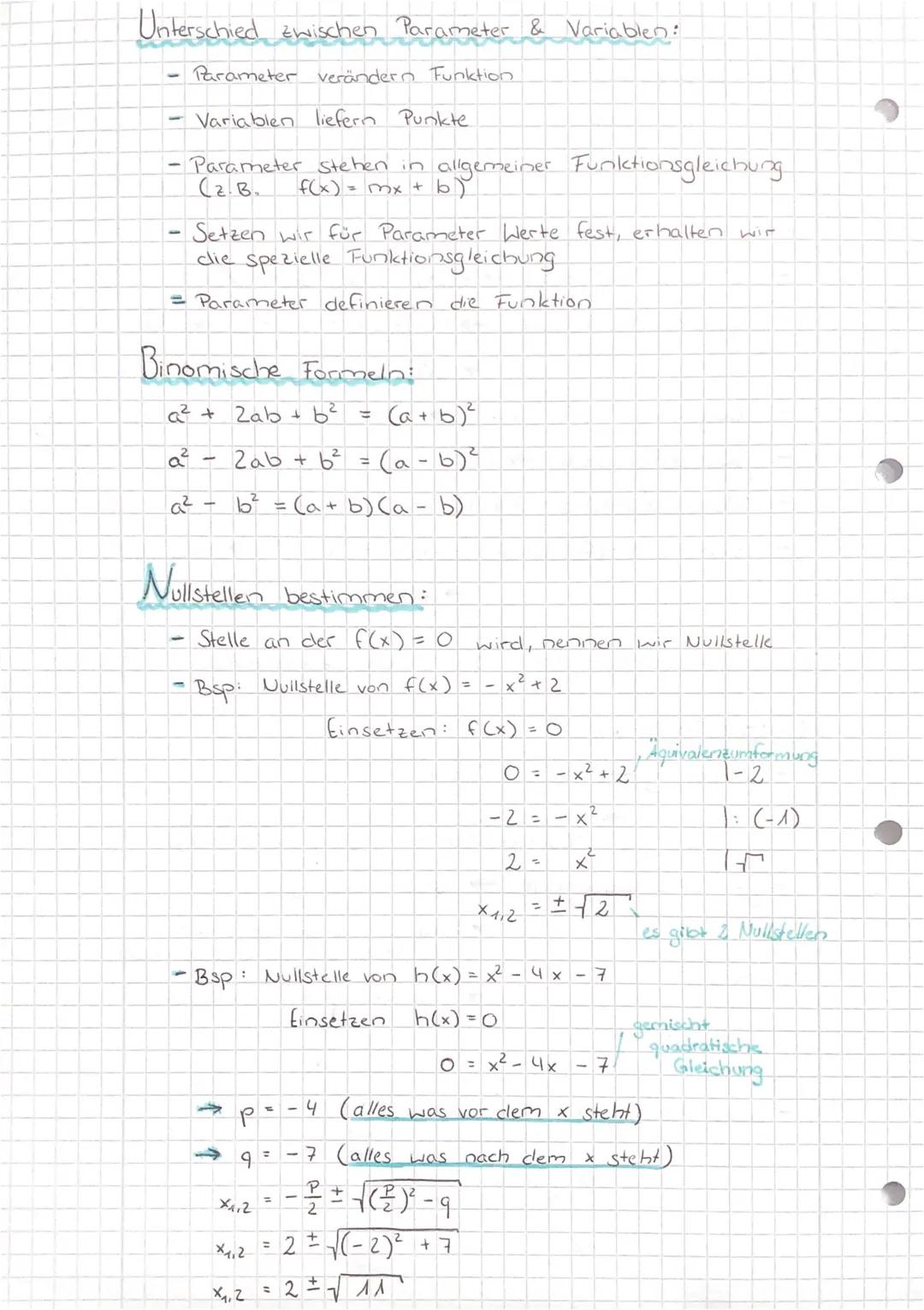 # FUNKTION

Darstellungsformen:
- Funktionsgraph
- Wertetabelle

- Funktionsgleichung.
- Pfeilschreibweise
[x→ 4x²+2]

Arten von Funktionen: