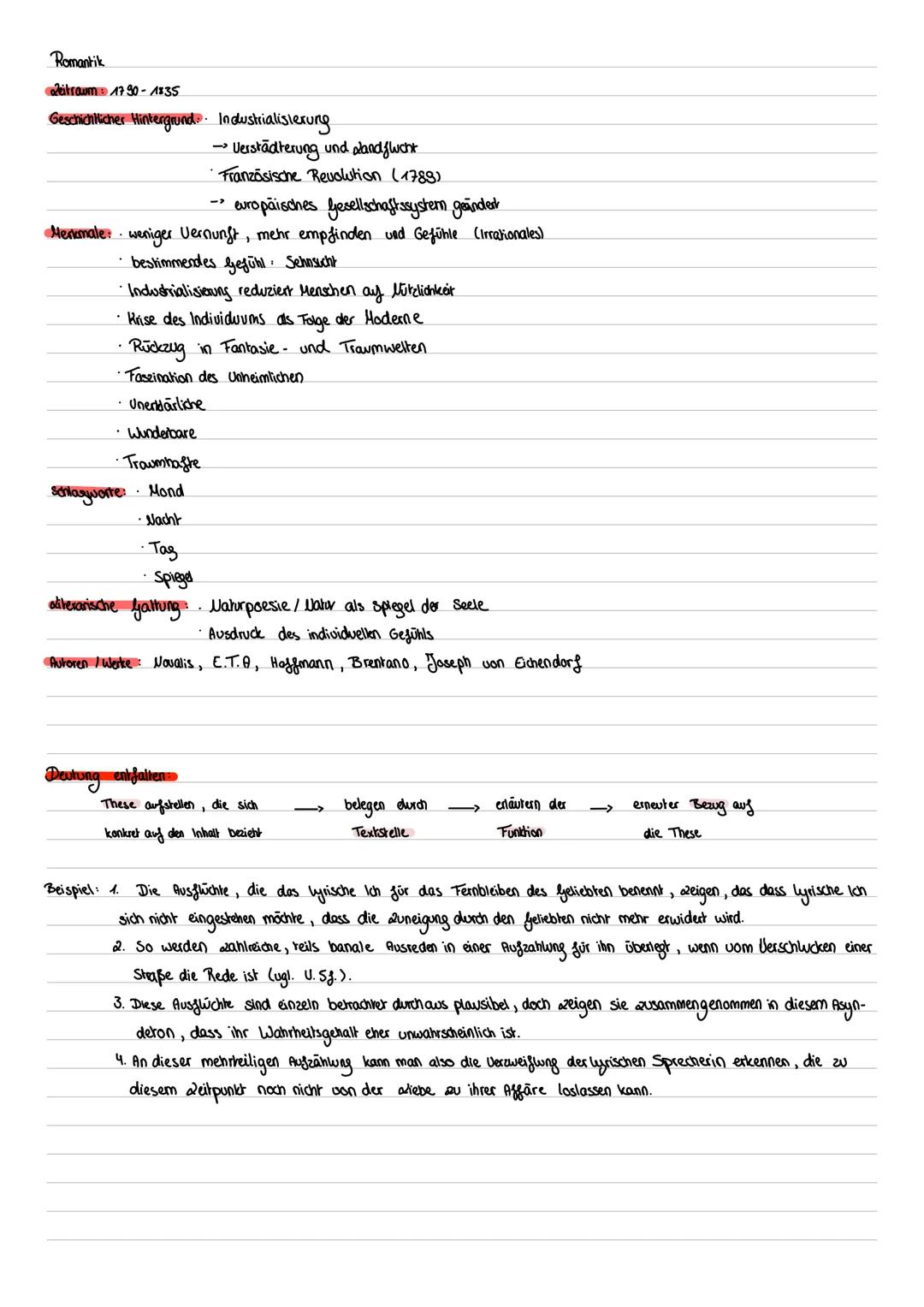 Checkliste: Anfertigung einer Gedichtinterpretation

Vorarbelt:
- Erschließung des Gedichtes (Notizen am Textrand) mit Hilfe der Leitfragen 