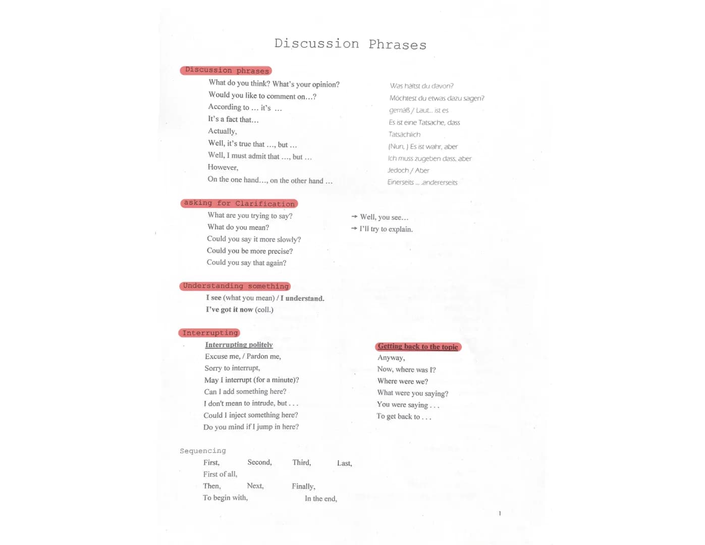 ENGLISH
Cartoon beschreiben
1. Beschreibung
(describtion)
2. Analyse
(analysis)
3. Schlussbetrachtung
(evaluation)
• to emphasize...
the car