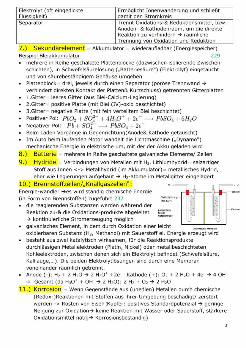Zink
Kupfer
Elektrochemie
Teilgebiet der physikalischen Chemie, das sich mit wechselseitiger Umwandlung
von chemischer & elektrischer Energi