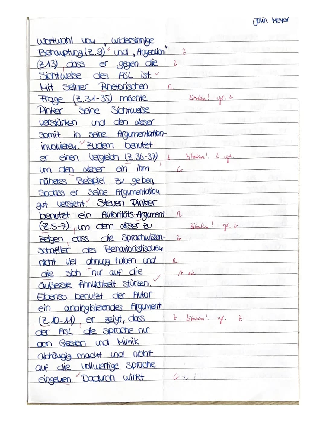 D/Q1/Fe/Sh
Aufgabentyp IIA: Analyse eines Sachtextes
Bearbeitungszeit: 90 Minuten
1. Klausur - 1. Halbjahr ,,Sprache und Spracherwerb"
Aufga