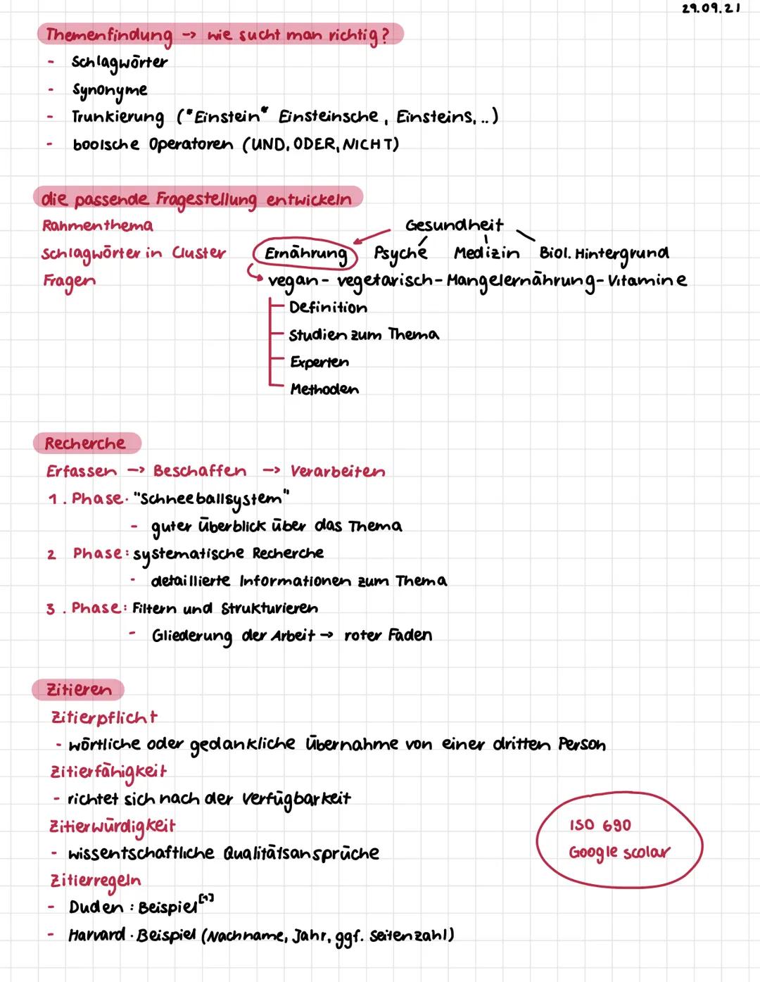 # wie erstelle ich eine seminar kursarbeit?

Forschungskreislauf

Diskussion/Ausblick
wie sind die Ergeb-
nisse zu bewerten?
welche Forschun