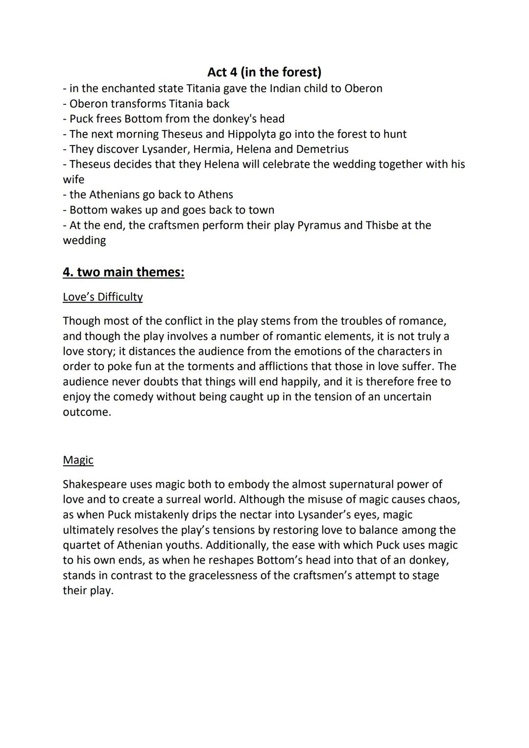 # Englischreferat A Midsummernight's Dream

1. general information:

- a comedy written by William Shakespeare in 1595/96
- is one of Shakes