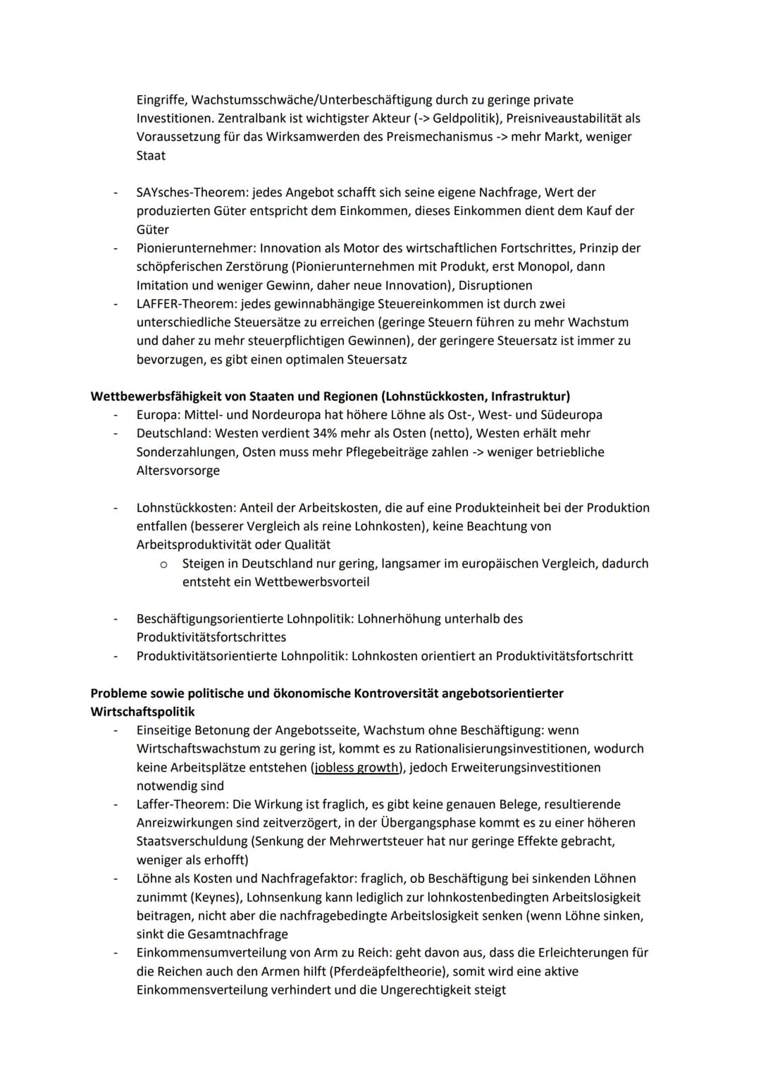 Bedeutung und Bestimmungsfaktoren mittel- und langfristigen Wirtschaftswachstums
Wachstumsrate ist die prozentuale Veränderung des BIP
Wachs