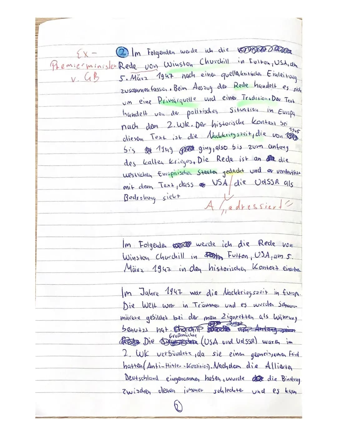 Klausur Geschichte 21D E-Phase, Schuljahr 2021/22
Thema: Der (frühe) Kalte Krieg
Name:
Aufgaben:
Datum:
6.12.21
1. Erläutern Sie in eigenen 