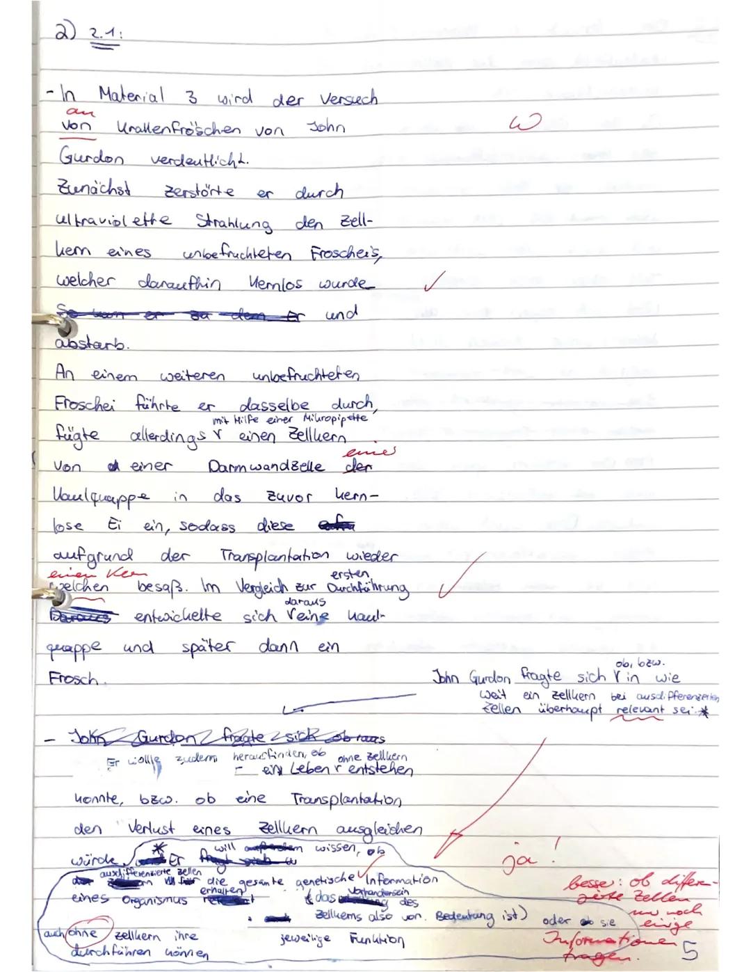 GK Biologie EF.1
1.3
Aufgabe 1: Zellbiologie und Methoden der Zellforschung
1.1
(6 Punkte)
In Material 1 sind drei verschiedene Zelltypen ab