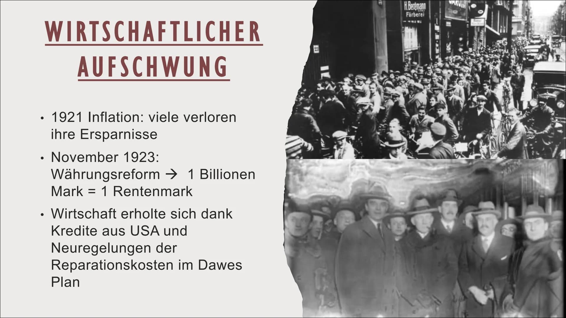 DIE WEIMARER REPUBLIK INHALTSVERZEICHNIS
DITTMAN
EBERT
Die Gründung der deutschen Republik.
Wie soll Deutschland regiert werden?
• Die Gründ