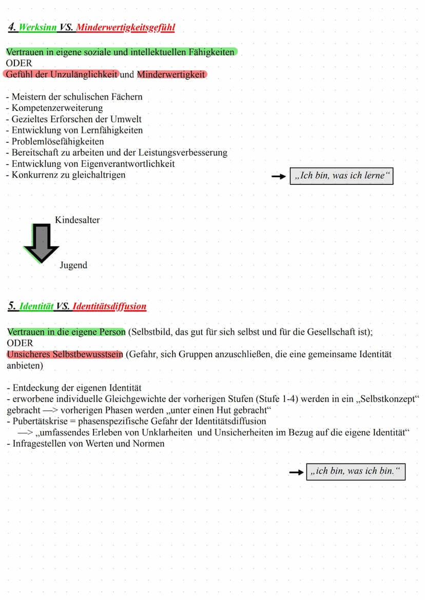 Erikson
Inhalt:
Psychosoziale Entwicklung
- Allgemein
- Begriff ,,Krise" nach Erikson
Theoriebschreibung
- Krisen Tabellarisch
- Krisen ausf