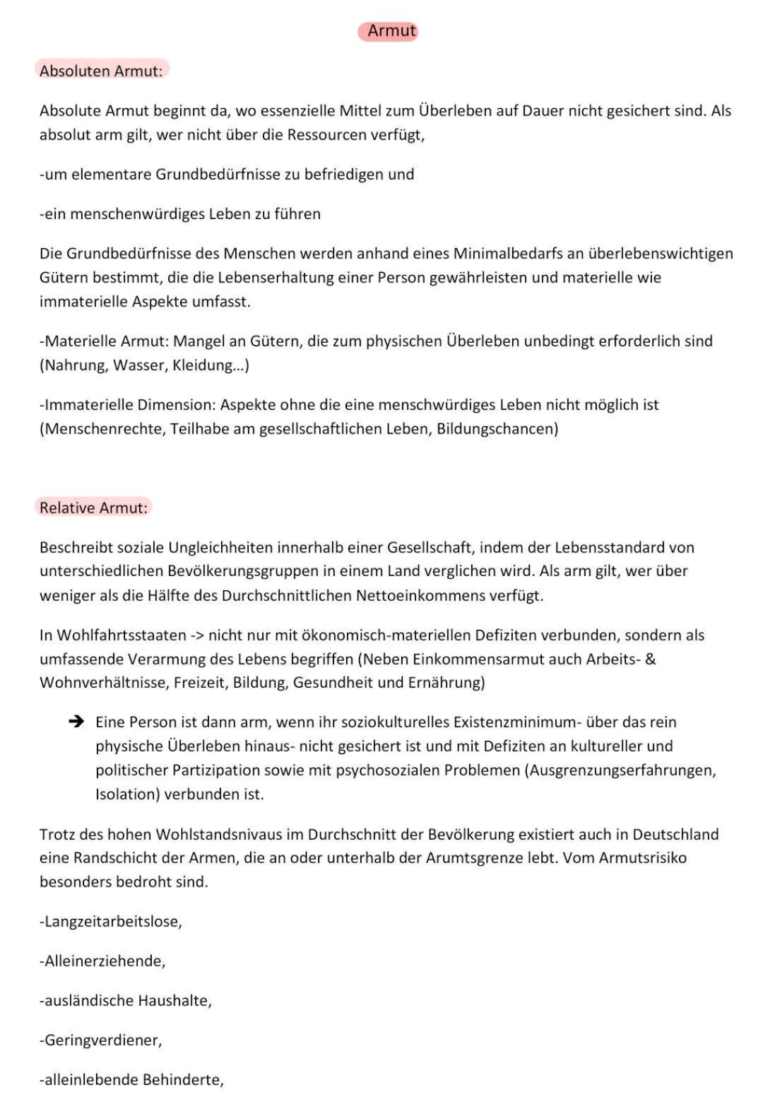 Sozialstaat
Abitur ✓ Gerechtigkeitsbegriff/ Soziale Gerechtigkeit
No
✓ • Wertewandel
✓
●
Armut
●
Demographischer Wandel
Modelle Sozialstrukt