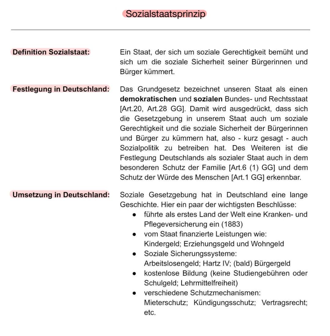 Sozialstaat
Abitur ✓ Gerechtigkeitsbegriff/ Soziale Gerechtigkeit
No
✓ • Wertewandel
✓
●
Armut
●
Demographischer Wandel
Modelle Sozialstrukt