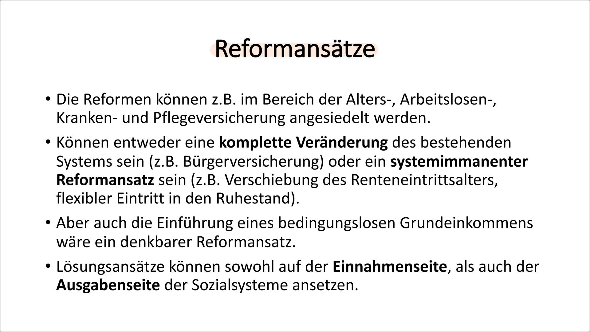 Sozialstaat
Abitur ✓ Gerechtigkeitsbegriff/ Soziale Gerechtigkeit
No
✓ • Wertewandel
✓
●
Armut
●
Demographischer Wandel
Modelle Sozialstrukt