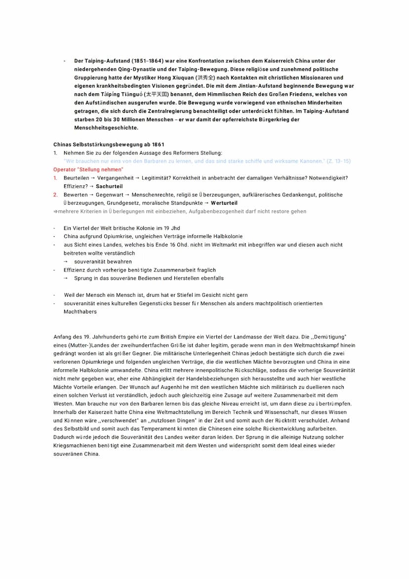 Die Epochen der chinesischen Geschichte
Altertum (2698-221 v. Chr.)
drei große, einflussreiche Dynastien (Xia, Shang,
Zhou)
stammesähnliche 