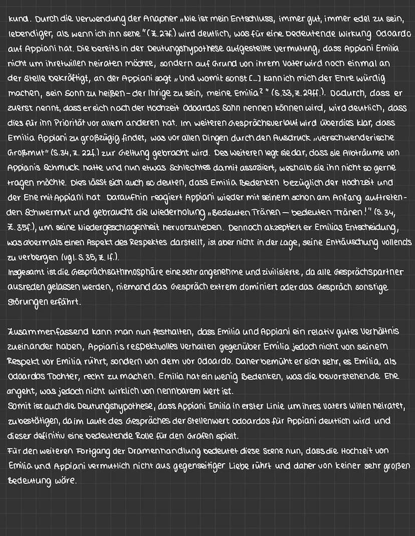 23. März 2021
analyse
11
Die zu analysierende Szene ist ein Auszug aus dem bürgerlichen Trauerspiel ,, Emilia Galotti", welches
von Gotthold