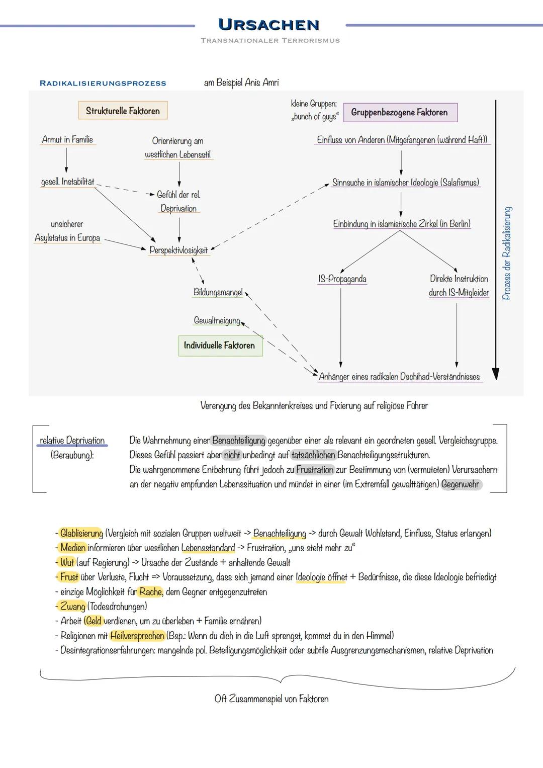 INTER-
NATIONALER
TERRORISMUS # TERRORISMUS
Terrorismus = für pol. Zwecke planmäßig gegen Zivilisten vorgehen (Ziele mit Symbolgehalt)

MERK
