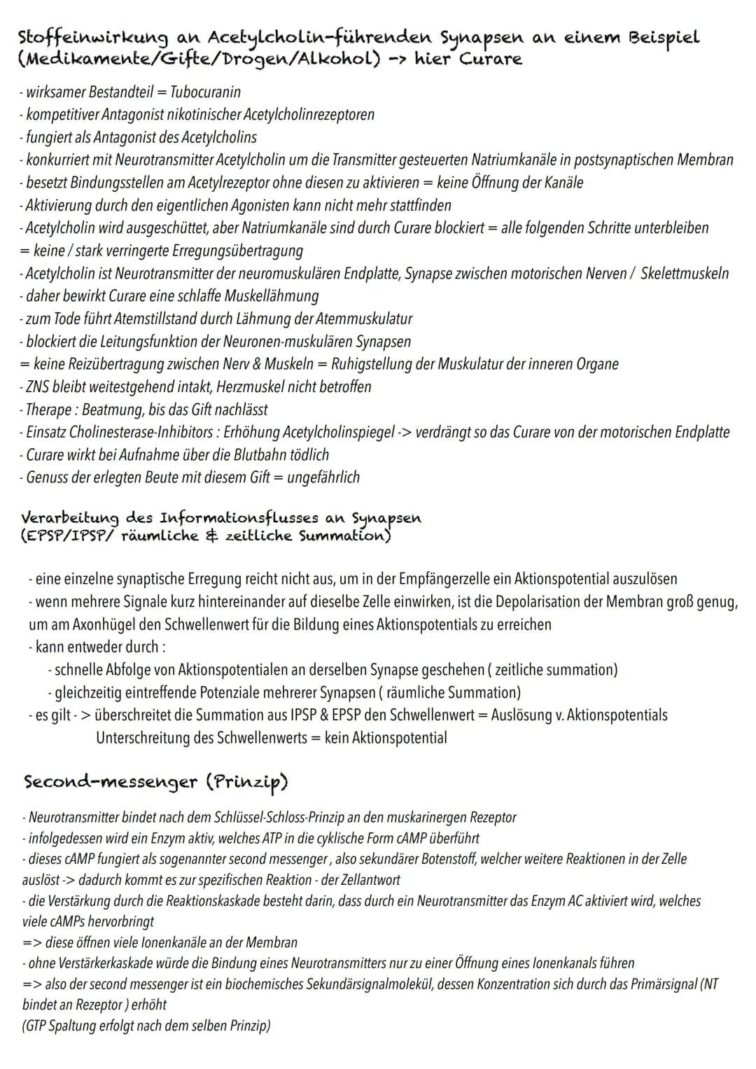 Q3
Neurobiologie BIOLOGY Abitur Checkliste - Themenübersicht
Neurobiologie
Bau und Funktion der Nervenzelle: Ruhepotenzial, Aktionspotenzial