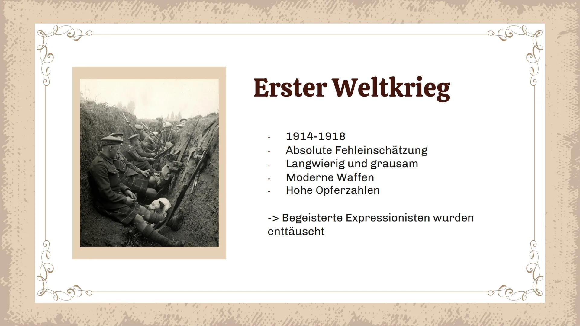 Literaturepoche
Expressionismus
elline
Anita Malfatti - The Yellow Man (1917)
ANSVA 01
Definition
Was ist
Expressionismus?
03
Kunst
Ein paar