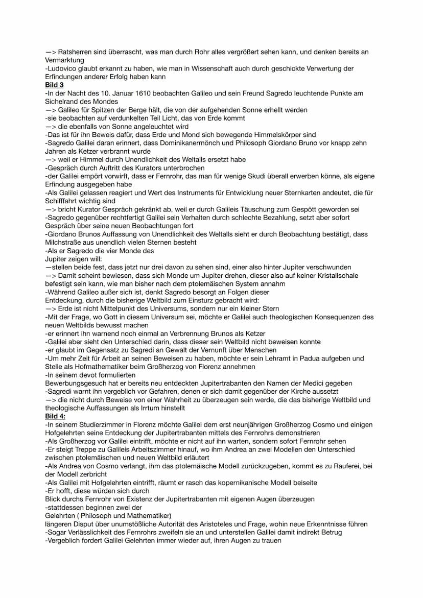 LEKTÜREN ABI: LEBEN DES GALILEI
EINSTIEG
-Es entstanden drei Fassungen, in denen er vor allem seine Sichtweise der Figur entscheidend geände