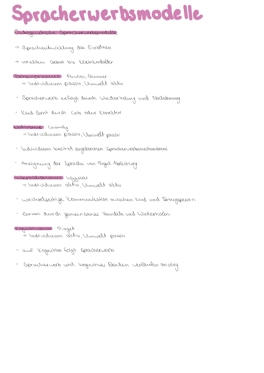 1.1
1.2
4.SPRACHE
Spracherwerbsmodelle
Sprachgeschichtlicher
Wandel
4.3 Sprachvariatäten und ihre
gesellschaftliche Bedeutung Spracherwerbsm
