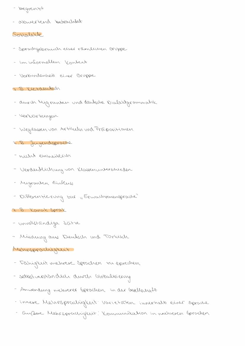 1.1
1.2
4.SPRACHE
Spracherwerbsmodelle
Sprachgeschichtlicher
Wandel
4.3 Sprachvariatäten und ihre
gesellschaftliche Bedeutung Spracherwerbsm