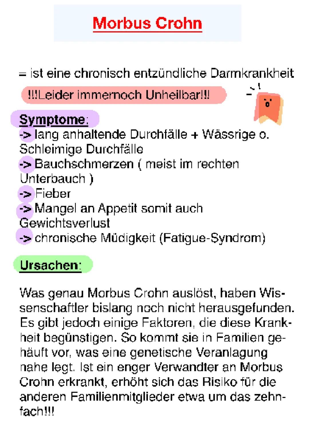 Morbus Crohn 