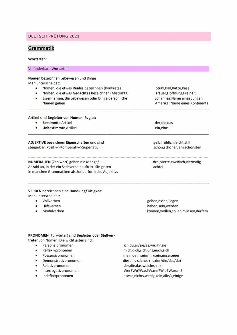 DEUTSCH-PRÜFUNNG 2021
Rechtschreibung
Rechtschreibstrategien
Strategien zur Überprüfung der Rechtschreibung
Verlängerungs- Versuche, die Wör