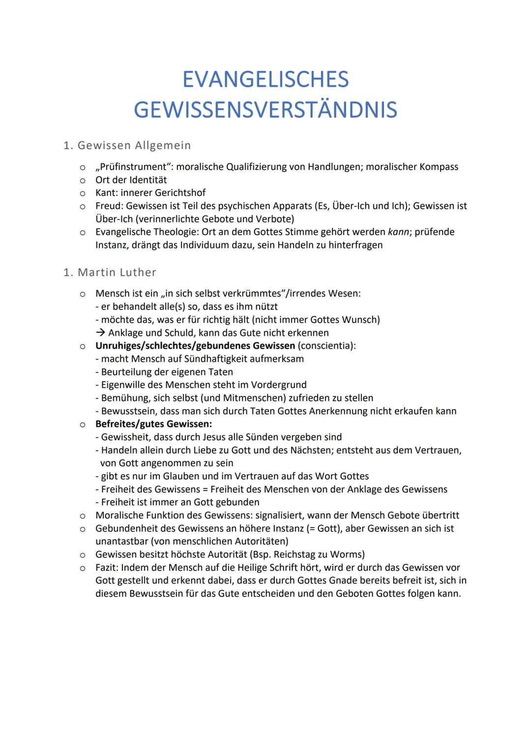 ERFAHRUNGEN UND VORSTELLUNGEN
VON GOTT
1. Name
o Verschiedene Gottesbezeichnungen
O
,,JHWE" → Verbot, Namen zu missbrauchen; Bedeutung ist o