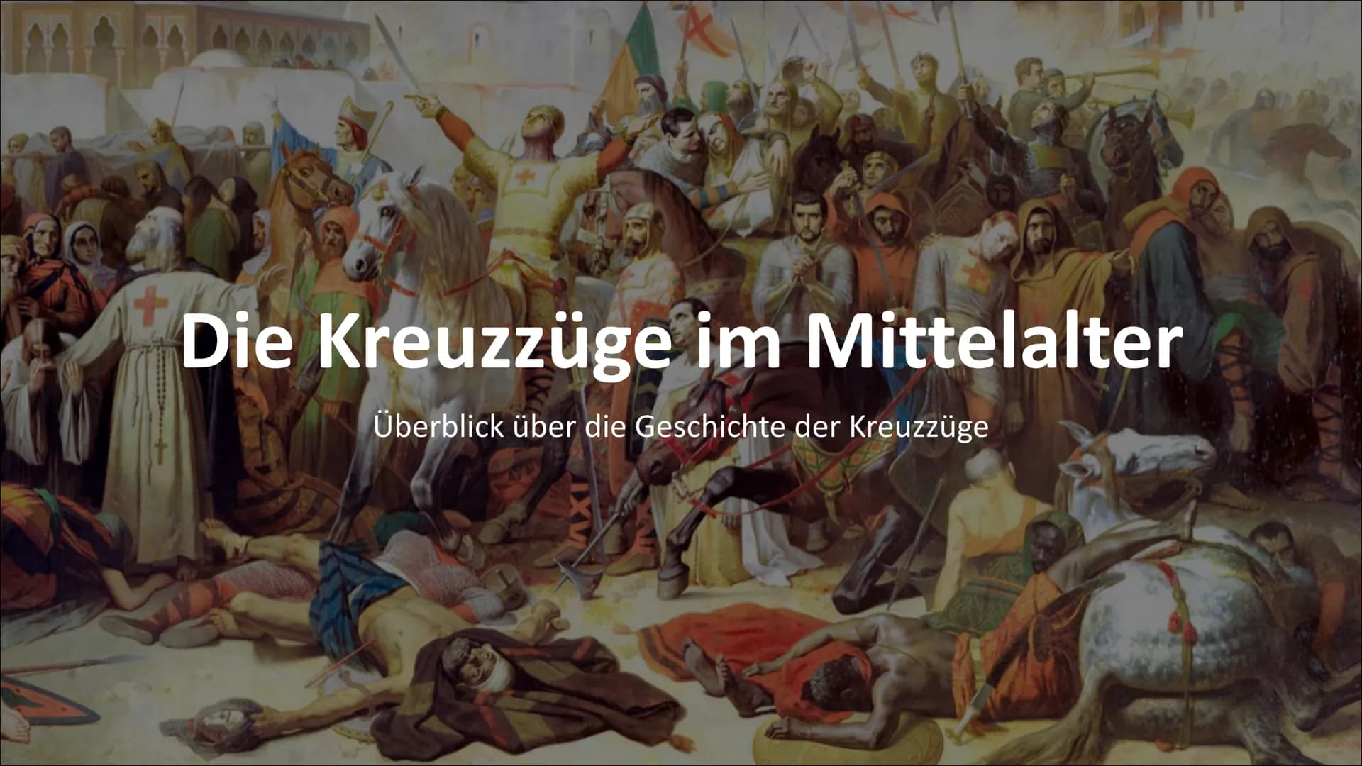 160000
Die Kreuzzüge im Mittelalter
Überblick über die Geschichte der Kreuzzüge Die Kreuzzüge im Mittelalter
Agenda
Definition und Bedeutung