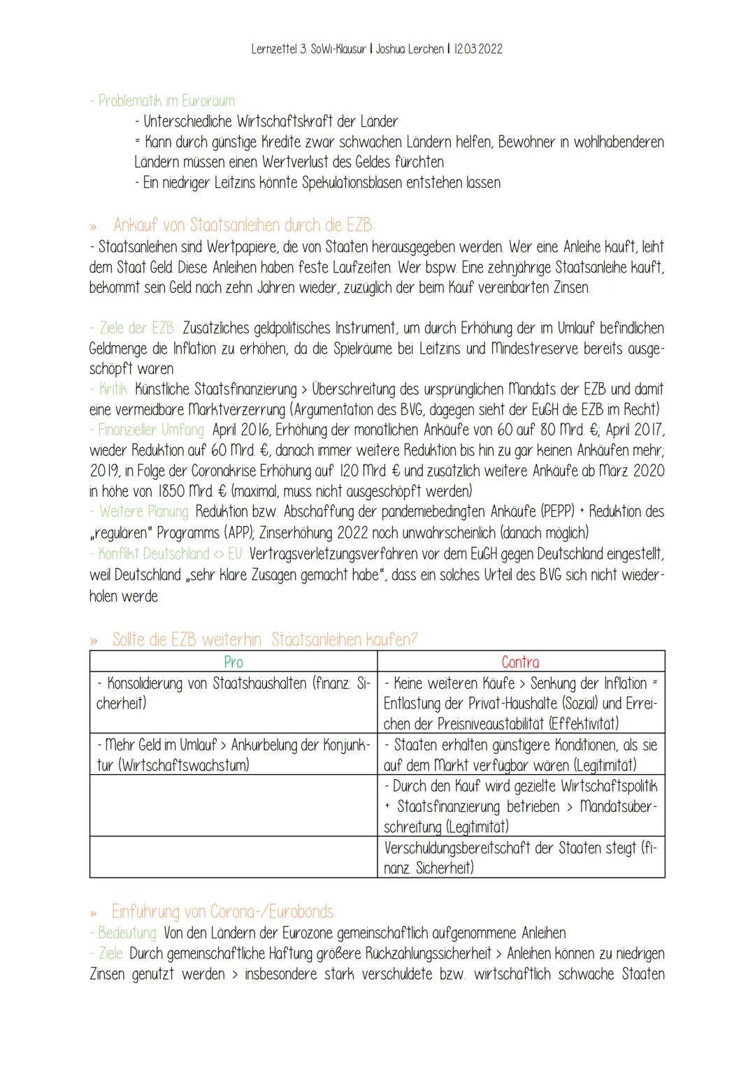 Lernzettel 3. SoWi-Klausur Joshua Lerchen | 12032022

Lk Sowi-Klausur: Die Geldpolitik der Europäischen Zentralbank

>>> Geldschopfungsproze