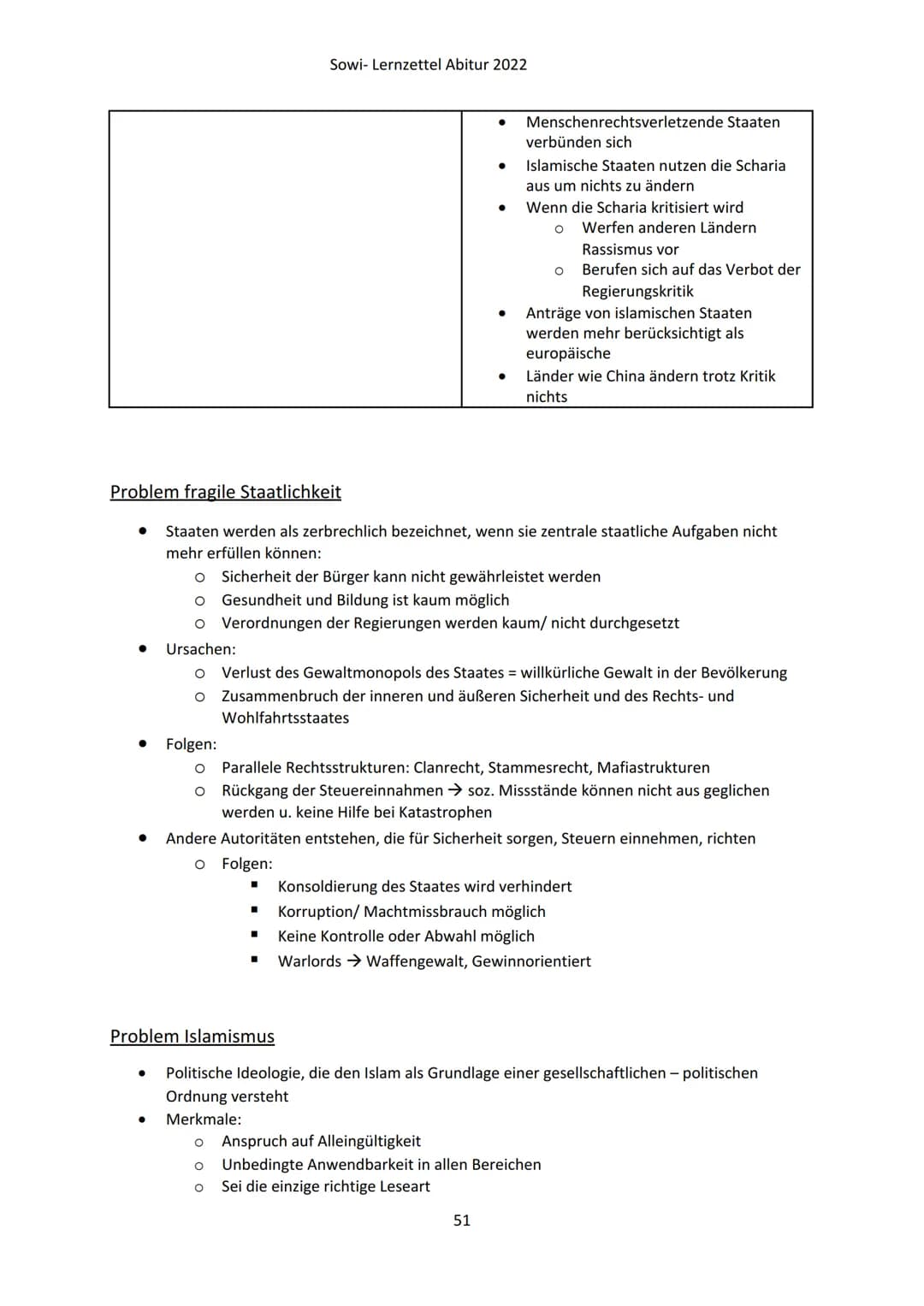 Gründungsmotive der EU
●
● Wunsch nach Neuem Selbstverständnis
●
●
●
Sowi- Lernzettel Abitur 2022
Globale Strukturen und Prozesse
O
Wunsch n
