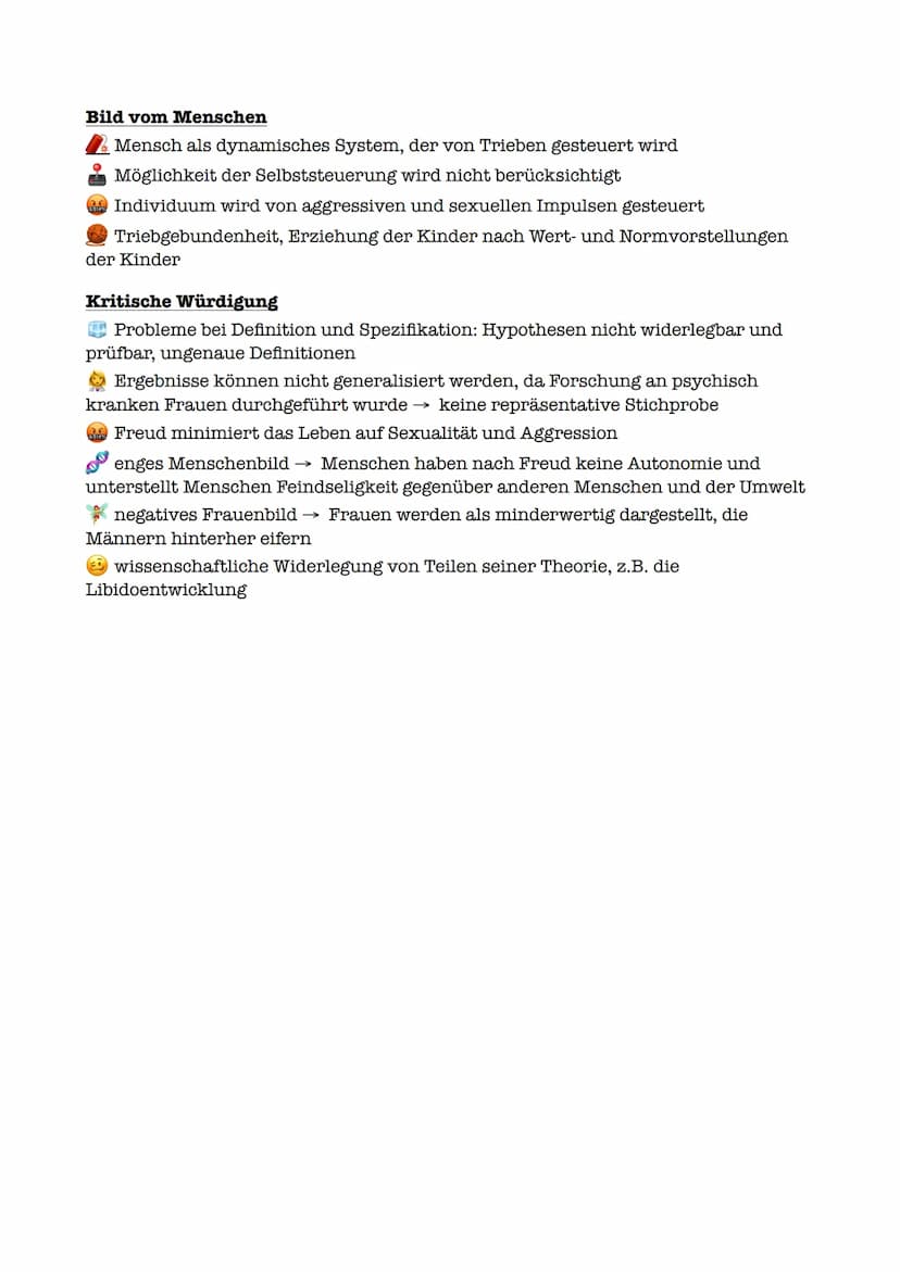 LPE 7: Richtungen der Psychologie 1
Das psychoanalytische Instanzenmodell
Schichtenmodell
verschiedene Ebenen:
Das Unbewusste umfasst alle s