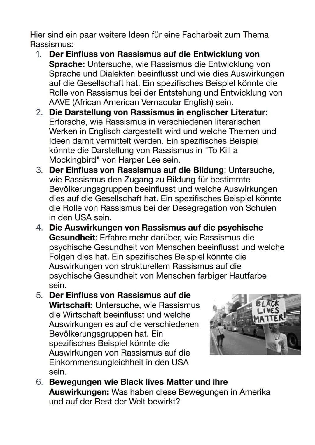 Englisch: Facharbeit Themen
Hier sind ein paar Ideen für eine Facharbeit zum Thema Amerika:
1. Der Einfluss der Medien auf die politische
La