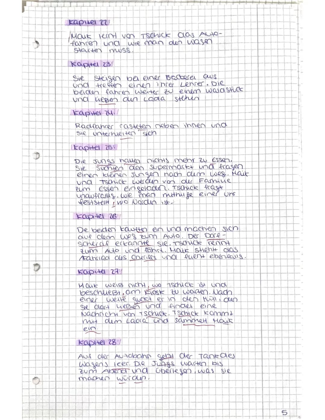 C
T
дву
Boffs
Tschick
WWW
8 8 8 8 8 8
Lesetagebuch
Zoe Kretschmar
8B texetagebrick
Kapitel
Seiten 1
Ort:
Zeit
Charakter
Handlung
Titel
Autor