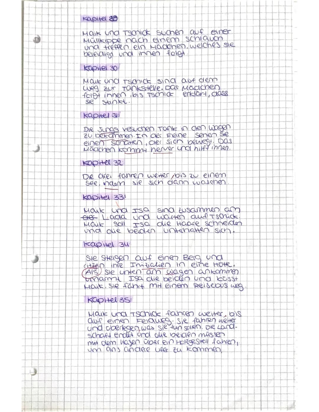 C
T
дву
Boffs
Tschick
WWW
8 8 8 8 8 8
Lesetagebuch
Zoe Kretschmar
8B texetagebrick
Kapitel
Seiten 1
Ort:
Zeit
Charakter
Handlung
Titel
Autor