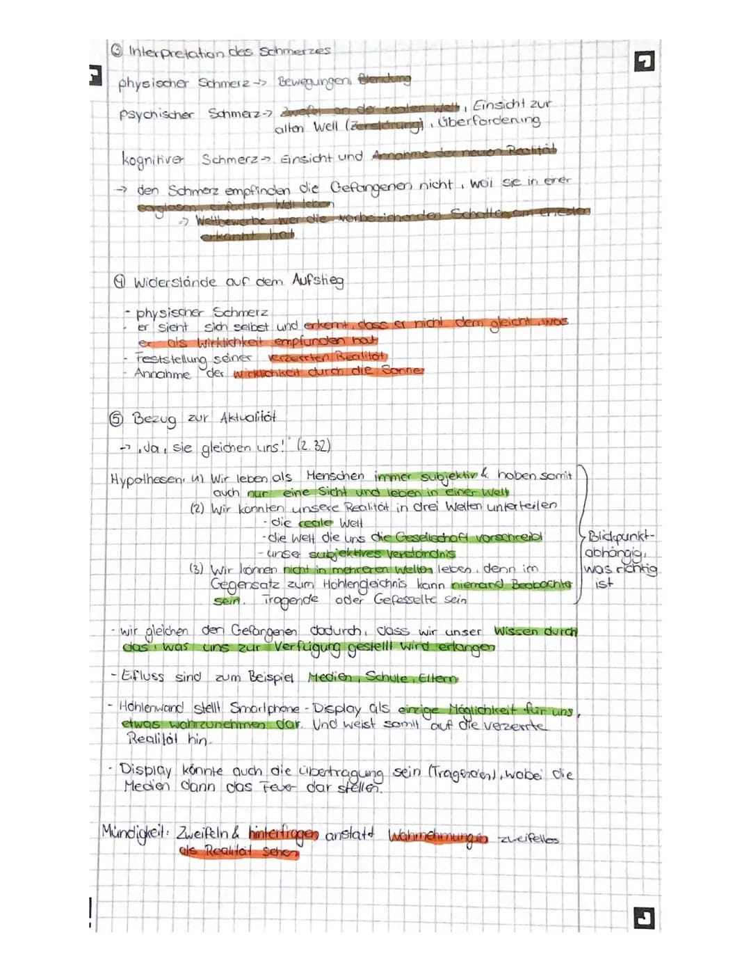 das Höhlengleichnis
VON
- Gespróch zwischen Sokrater&
Glaukon
Inhalt des Gleichnisses.
In einer Höhte harren die Menschen aus, von Gebert on