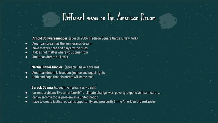 American
Dream
Johanna, Lotta, Mabel
English advanced course
31.01.2022
Mrs. Joswig From Rags to Riches
"The American Dream is a set of beli
