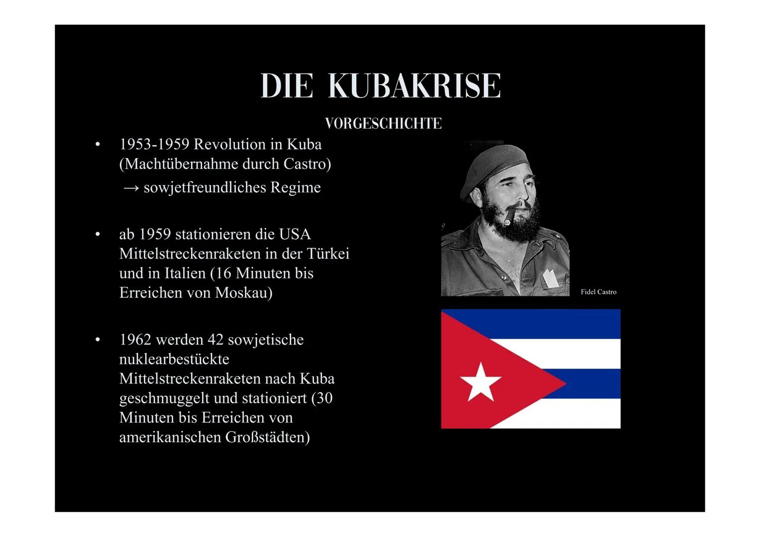 Die Kubakrise
2019/2020 Geschichte
Célia Losch
DIE KUBAKRISE
WIESO ENTKAM DIE WELT KNAPP DER KATASTROPHE?
1962 GLIEDERUNG
DER KALTE KRIEG
Wi