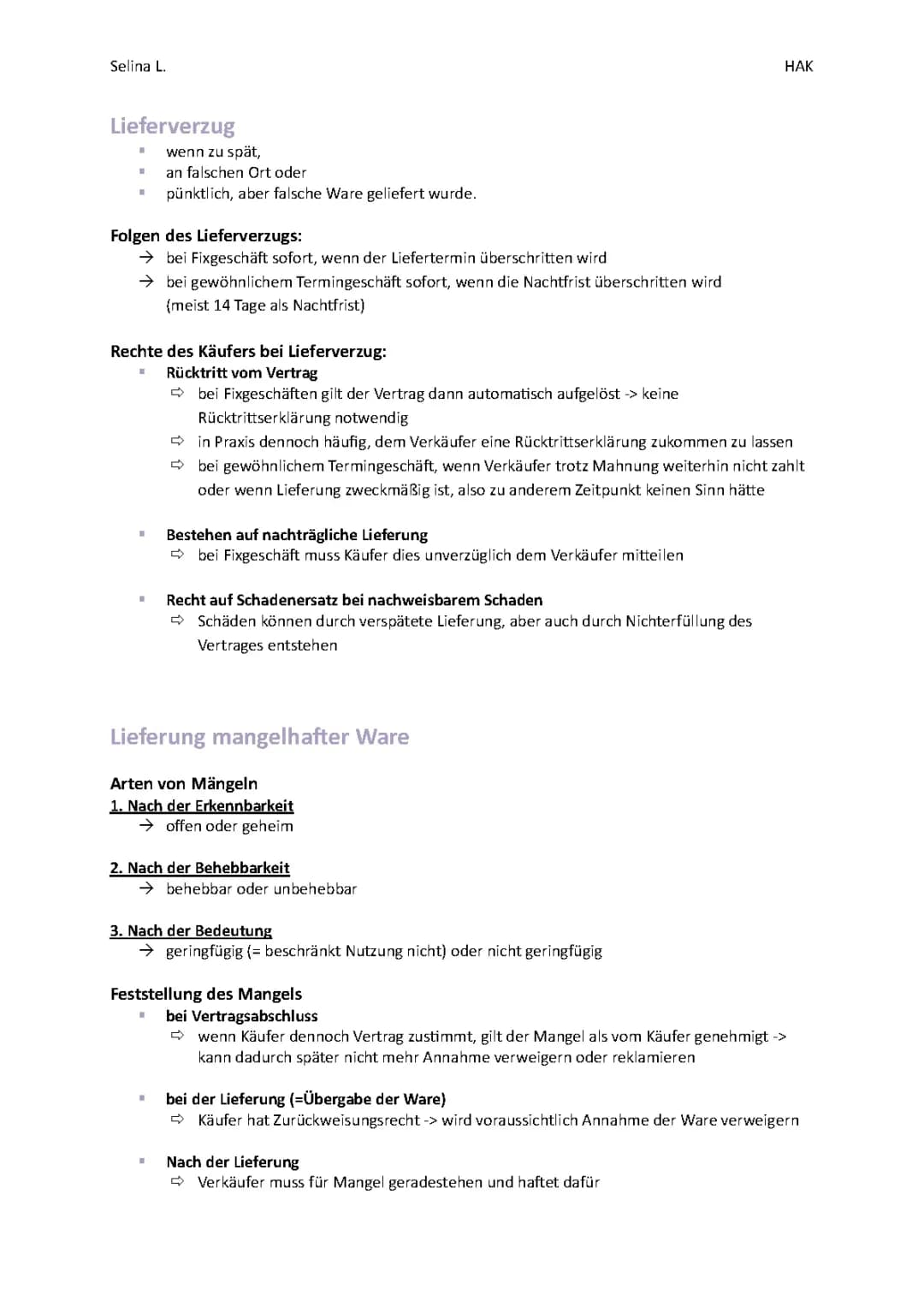 Kaufvertrag 