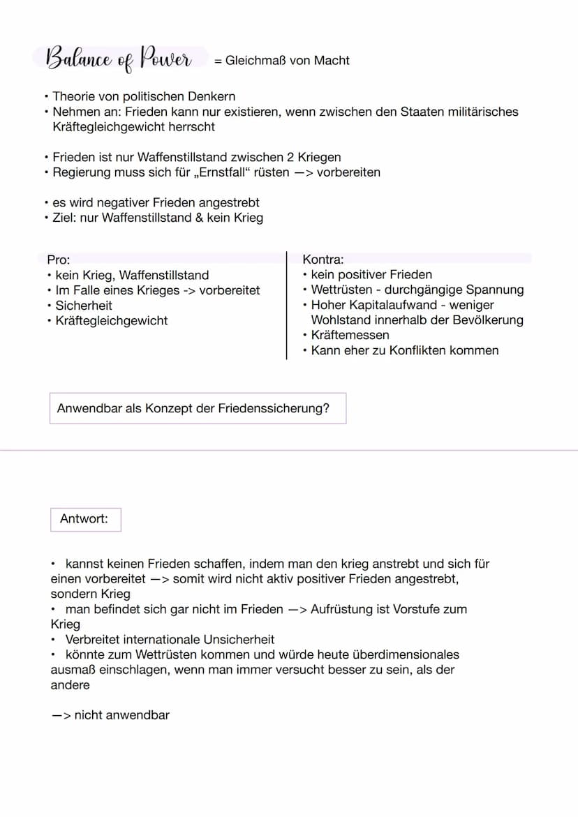 Internationale Politik
NATO)
KRIEGSARTEN
Erläuterung internationale Politik:
• ein politischer Bereich, der durch die Beziehung,
Verträge un
