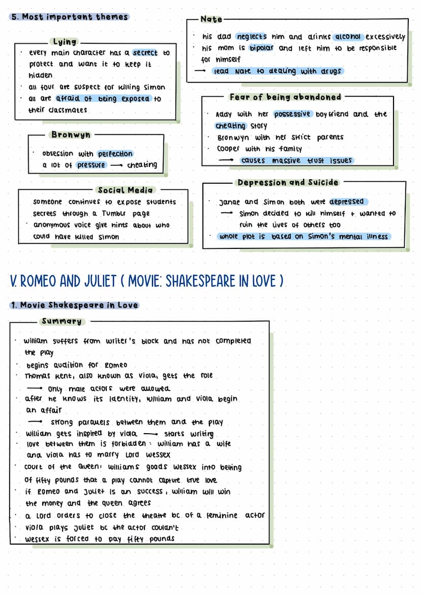 ENGLISCH
1. SCHWERPUNKT: SOCIAL MEDIA
Mögliche Einleitung:
Bezug auf one of us is lying!
social media has a lot of disadvantages as portraye